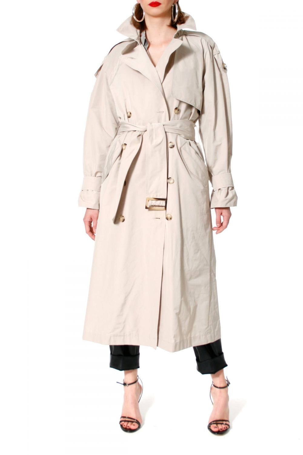Coat Céline beige in Beige made by HALEWSKI