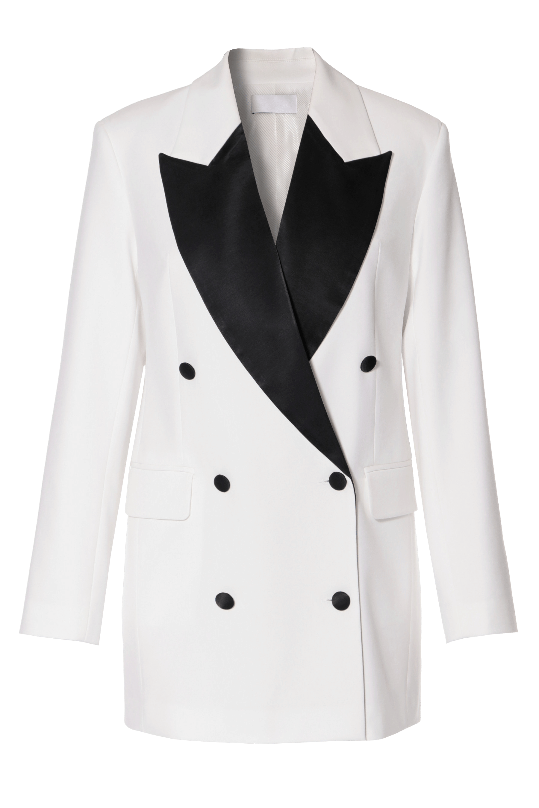 Blazer Dress Morgana Black And White made by HALEWSKI