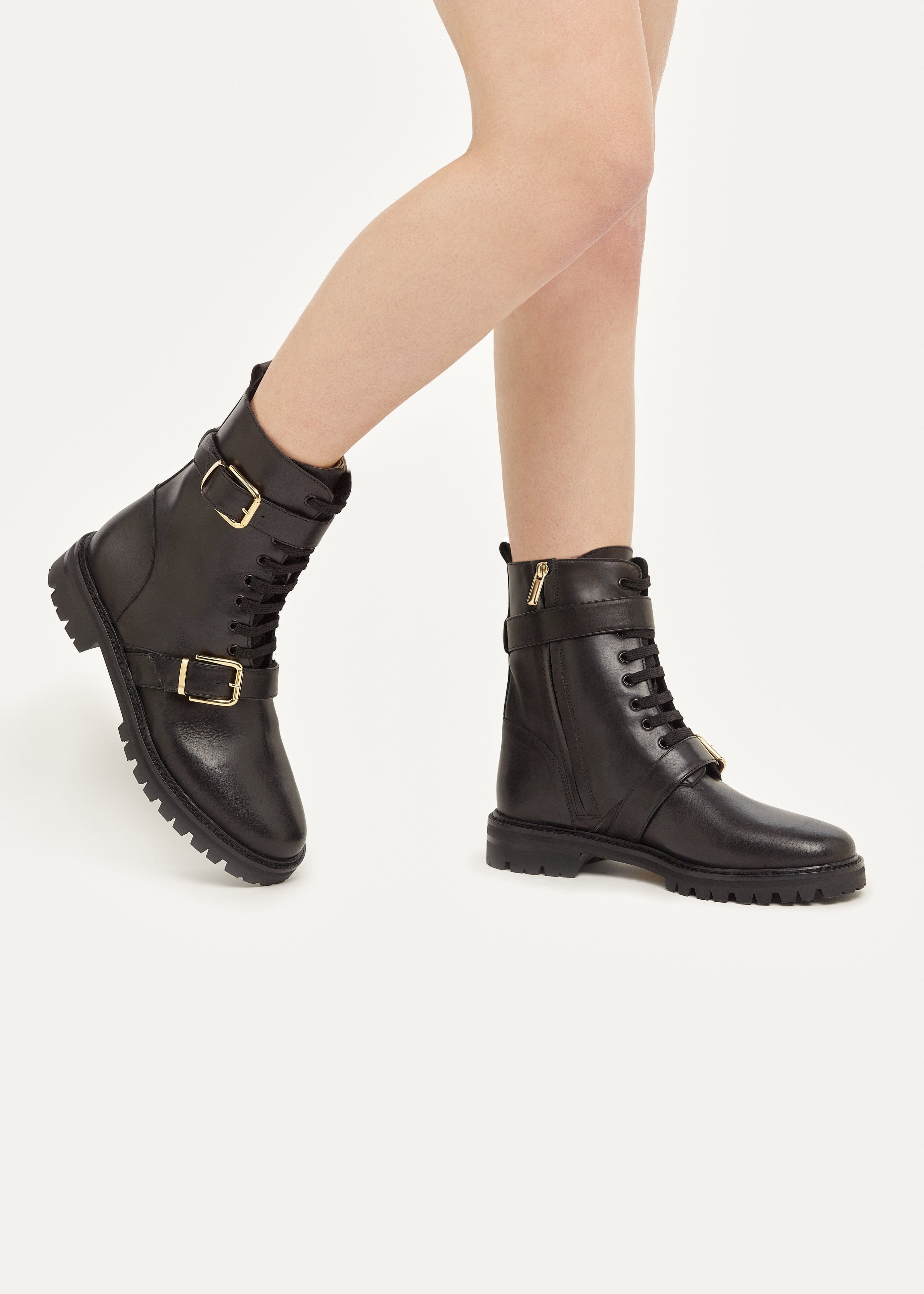 Ava Booties in Black made by Miyana Berlin