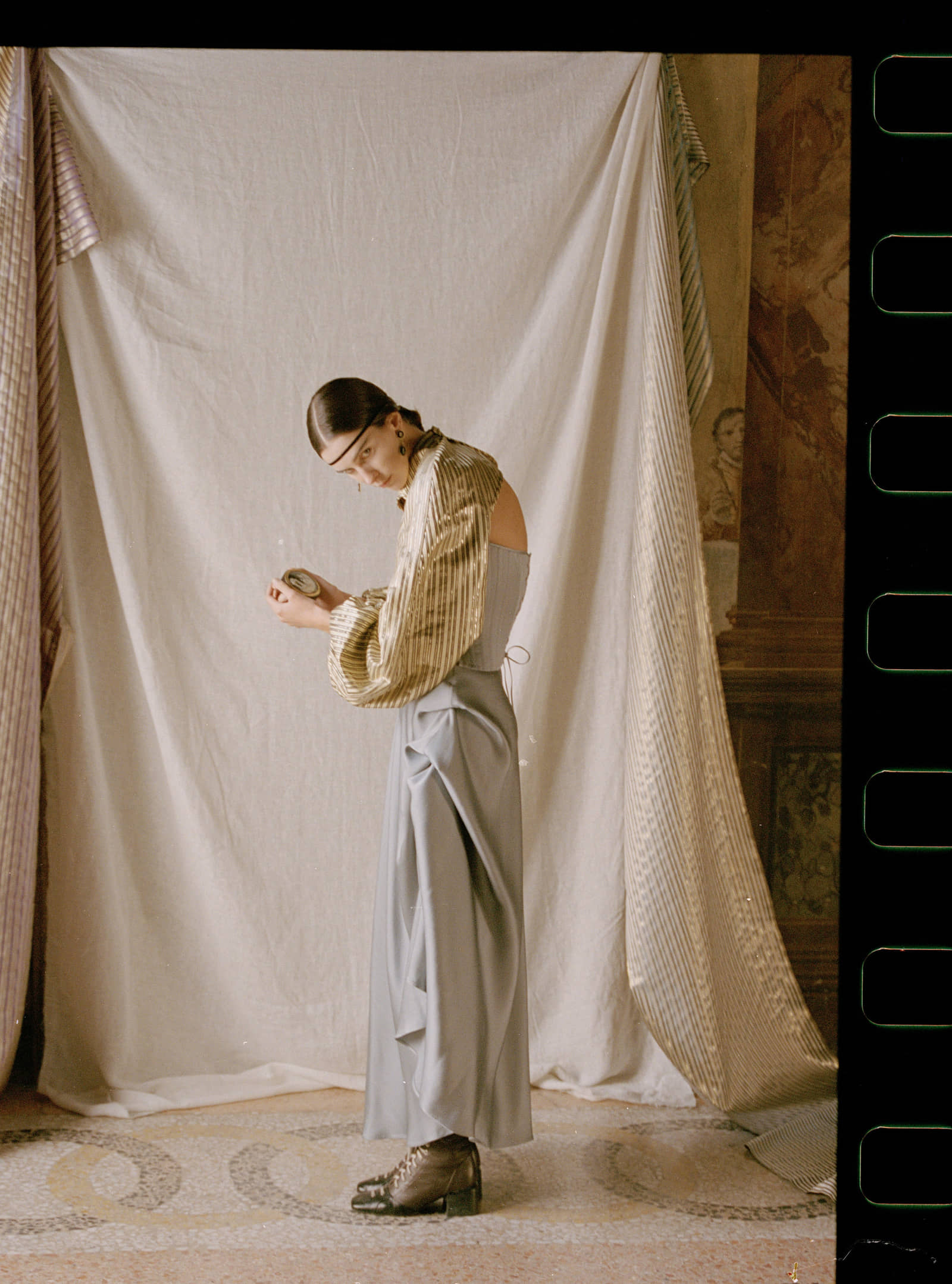 CELESTIAL HALF MOON made by Alice Pons Milano