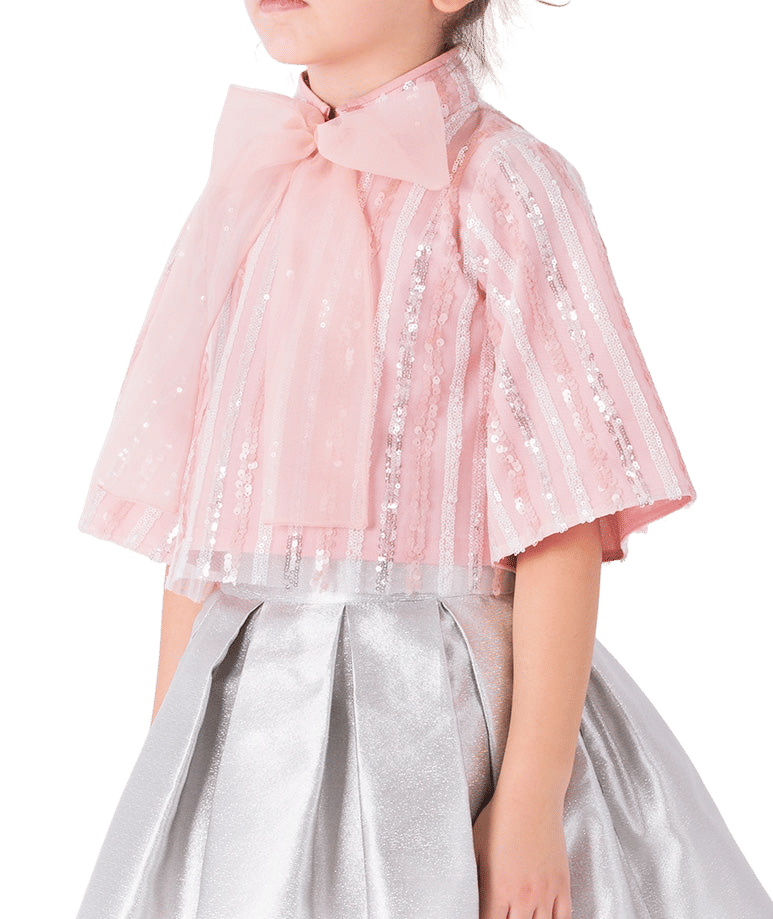 Sparkling Bow Girls Outfit | 2 Pieces made by Mama Luma