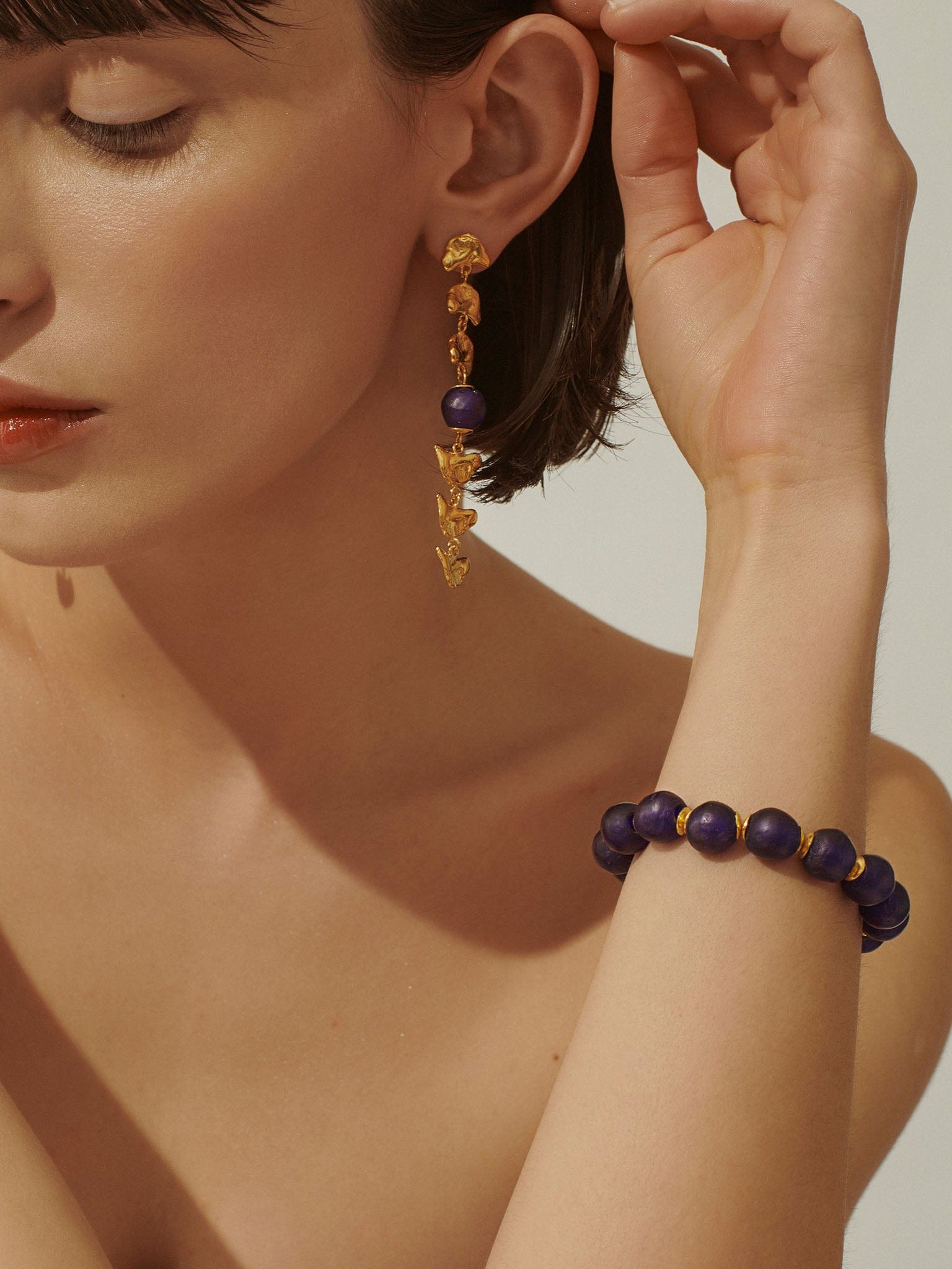 Vacation Deep Blue Bracelet in Blue made by Eva Remenyi