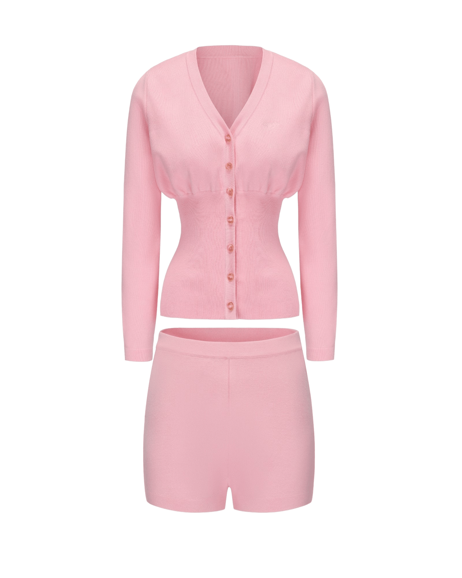 Naomi Knit Set (Pink) made by Nana Jacqueline