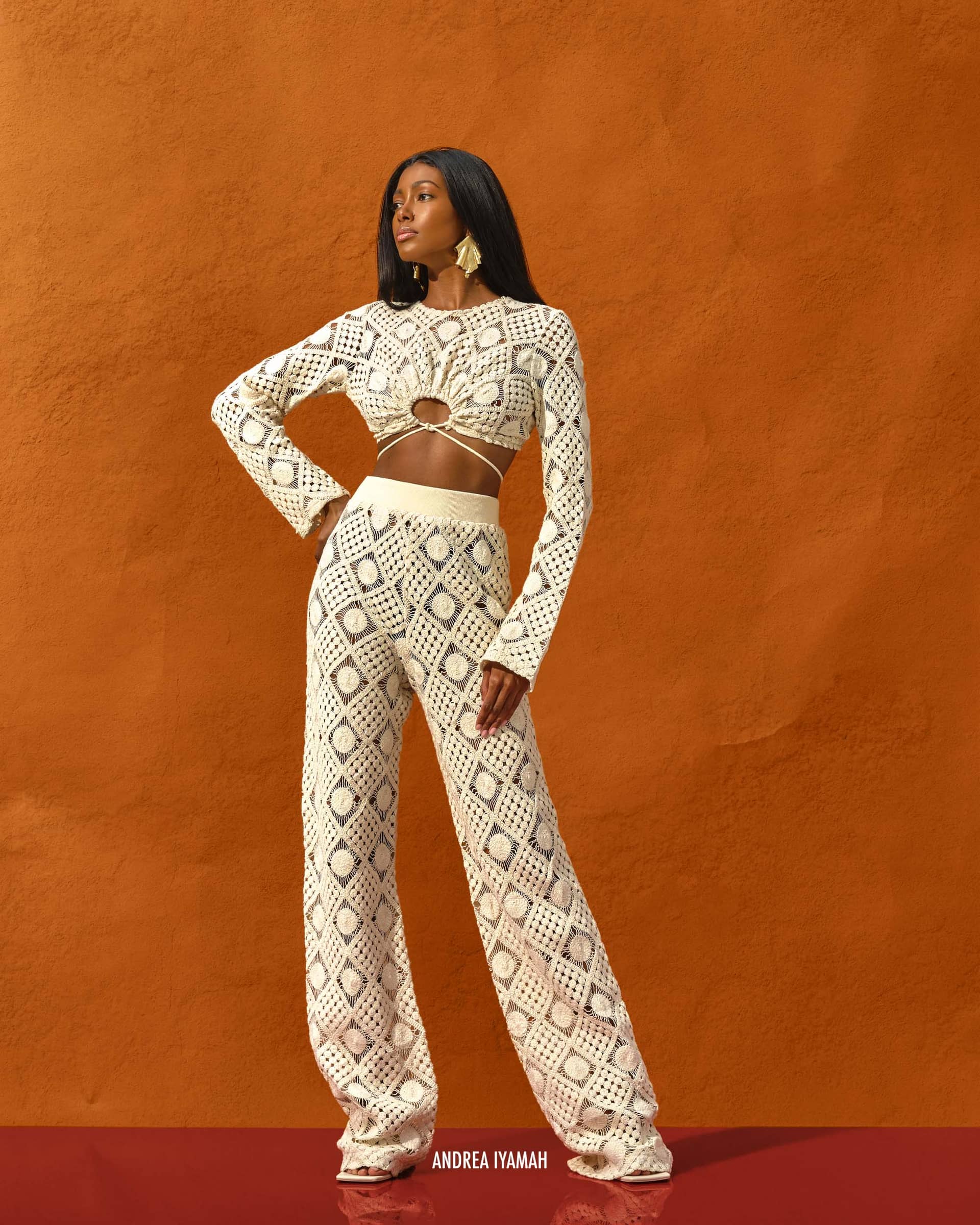 HIRA CROCHET TOP made by Andrea Iyamah