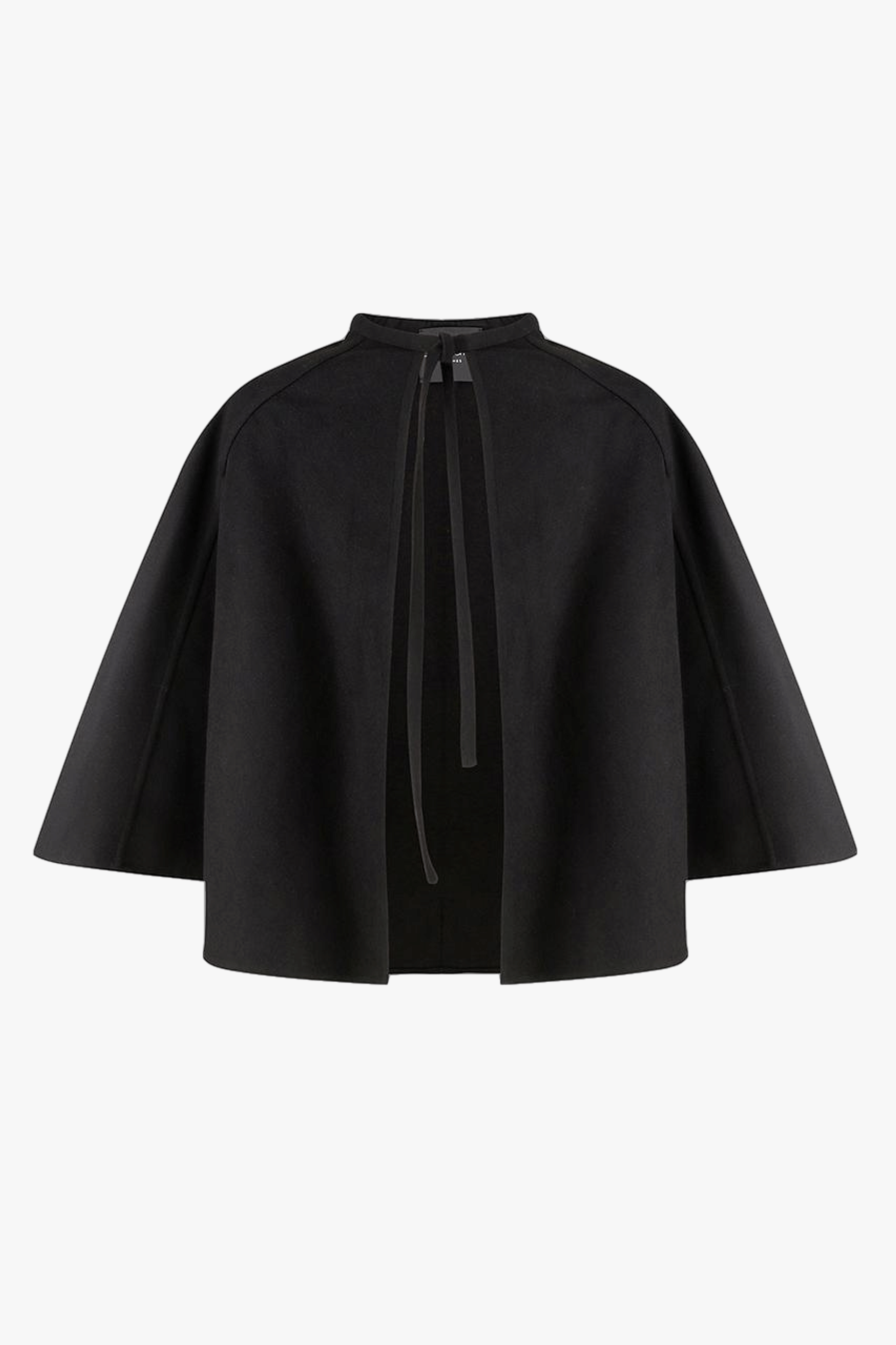 Black cape in Black made by DELEGAN Clothes