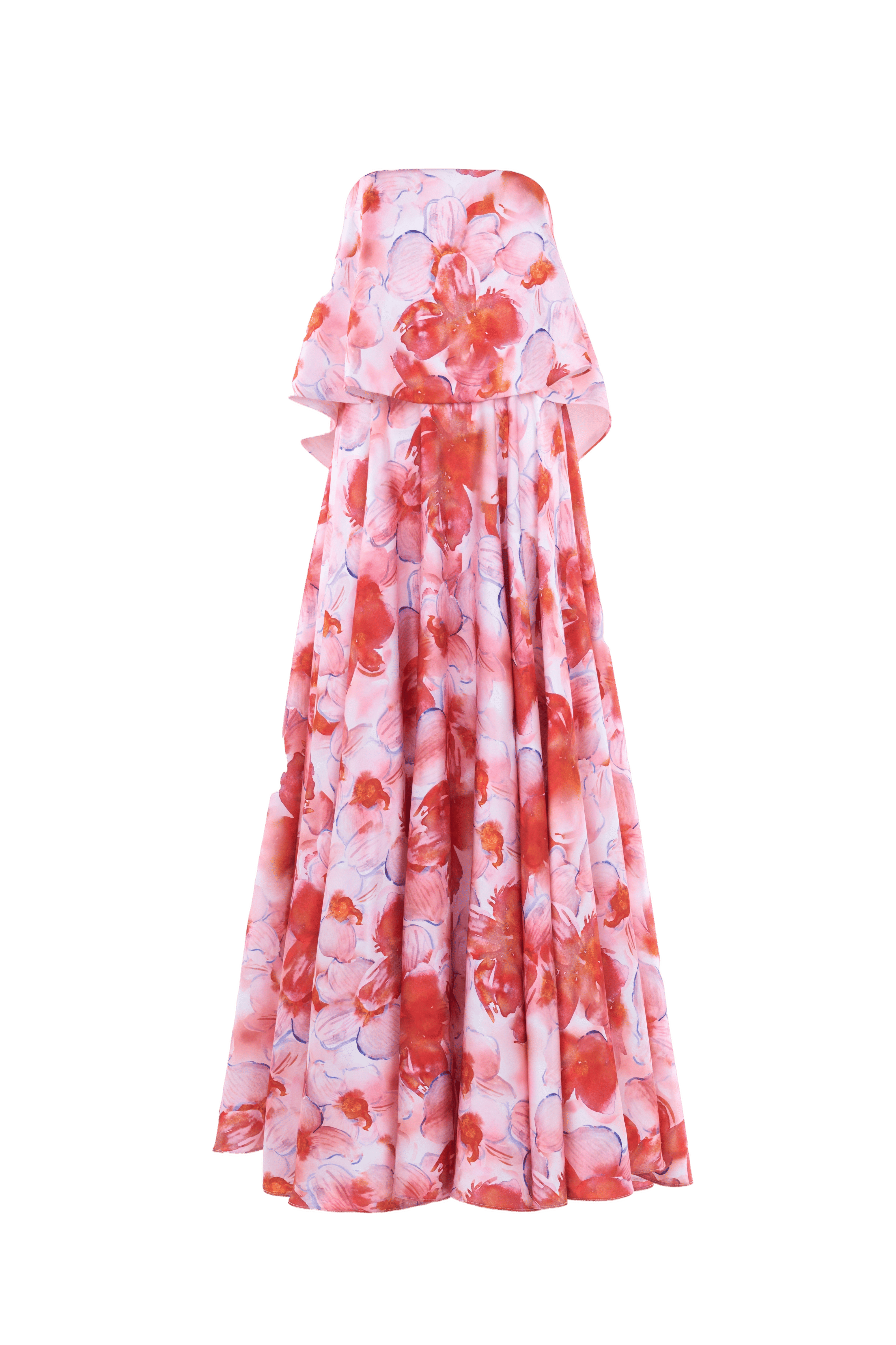 Adrift Strapless Dress made by JUSTIN TONG