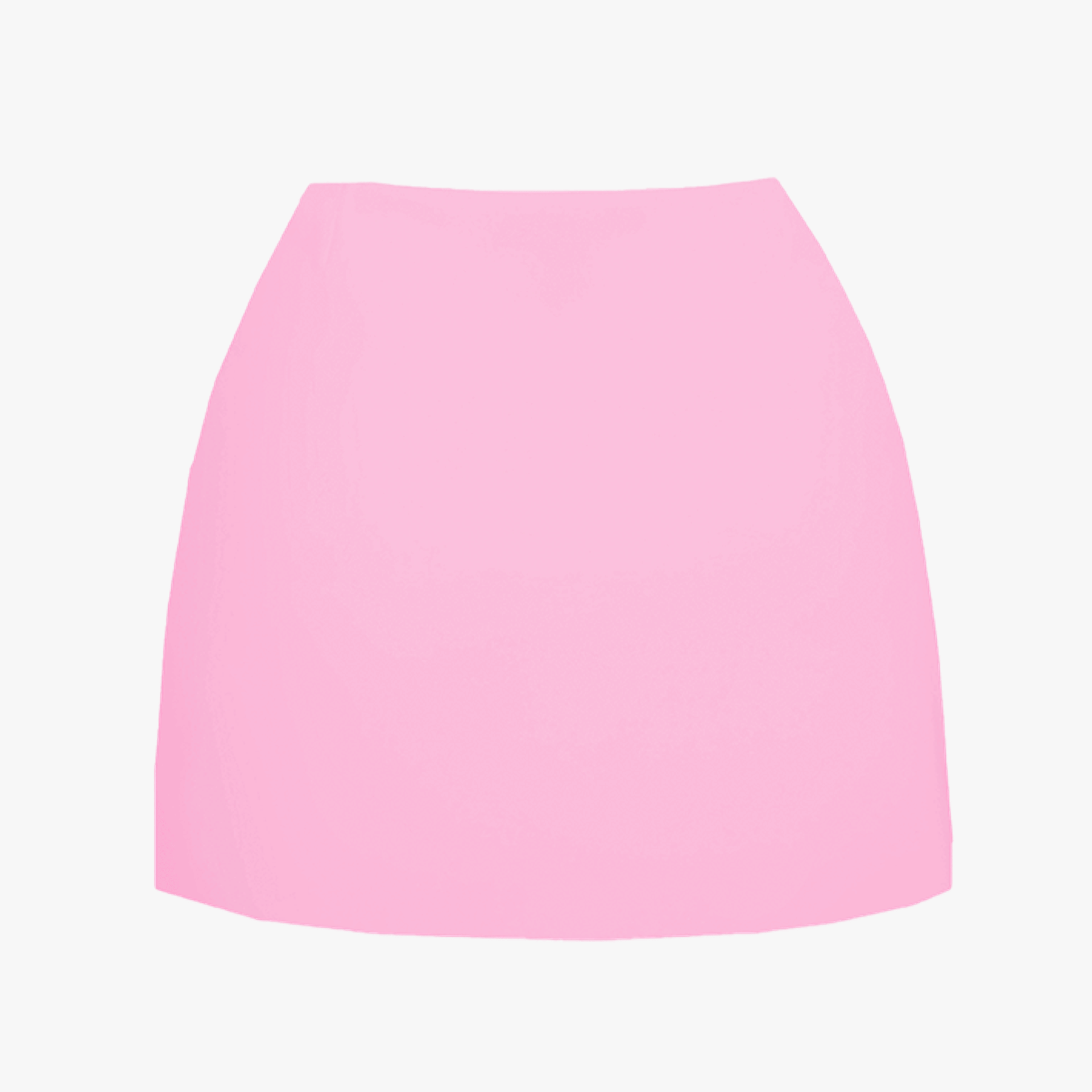 Callie Co-ord Luxe Mini Skirt Pink in Pink made by Oceanus Swimwear