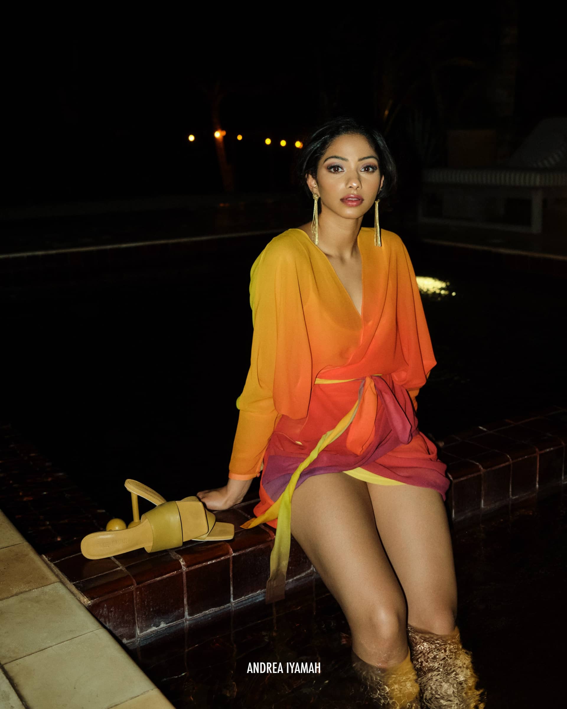 MELI DRESS - ADWA MULTI made by Andrea Iyamah