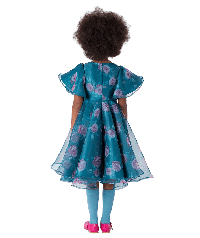 Enchanting Organza Girls Dress made by Mama Luma